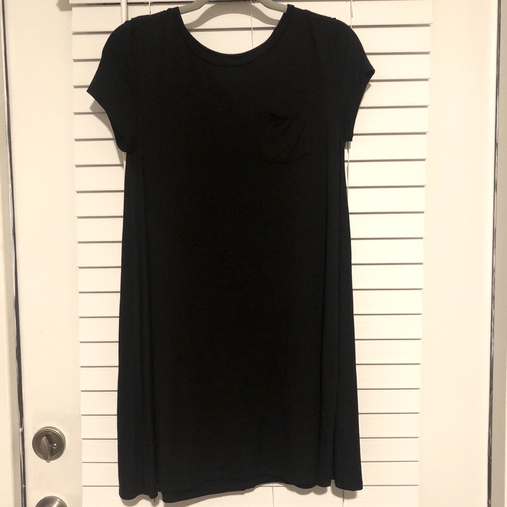 Black T-Shirt Dress